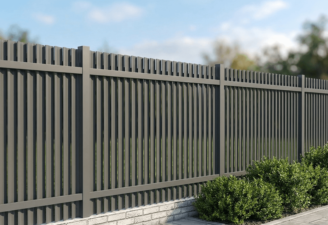 Gard Jaluze Vertical — Anthracite grey, Chocolate brown