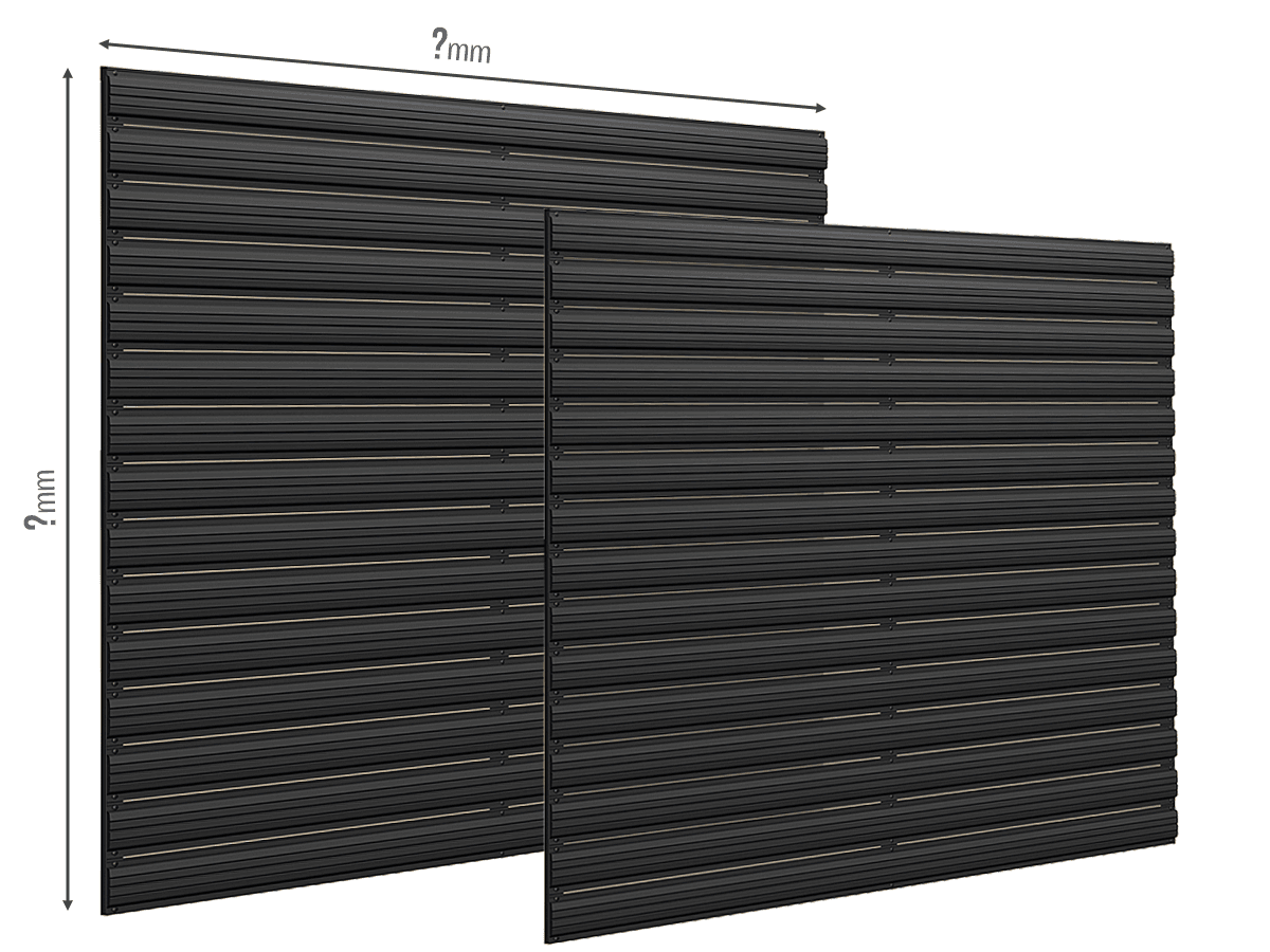 Gard Sipca Orizontal 111 — Dimensiuni la COMANDA Stone grey