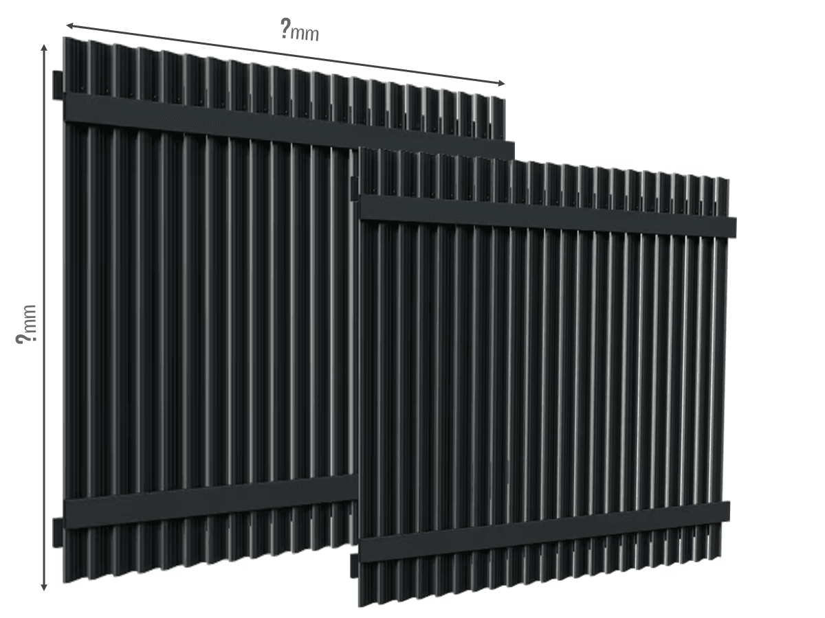 Gard Jaluze Vertical - Dimensiuni la COMANDA