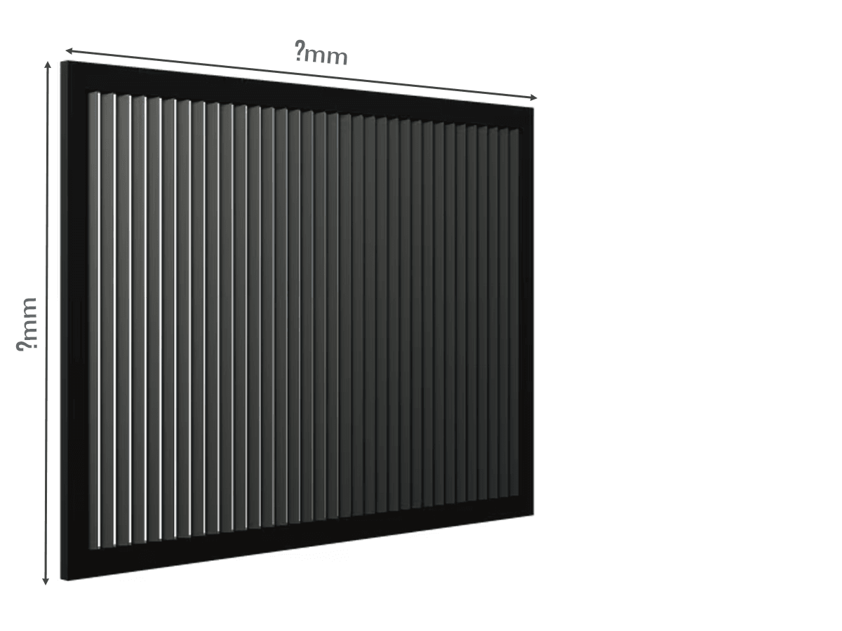 Gard Profilat INSIDE U-45 PAS 10 - Dimensiuni la COMANDA