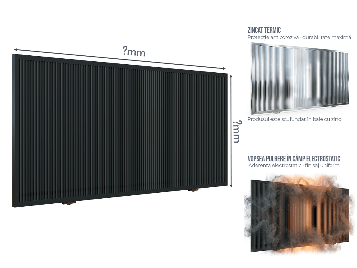 Poartă Glisantă Profile Verticale INSIDE - Poartă Glisantă Profile Verticale INSIDE la COMANDĂ