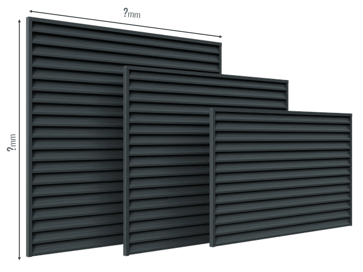 Gard Jaluze 0.45mm — Calitate Comerciala cu Livrare in Romania — Dimensiuni la COMANDA Stone grey