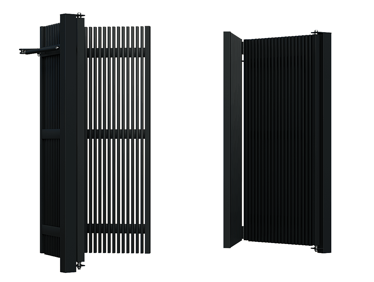 Poartă Bi-Folding Profile Verticale 40x20 - Poartă Bi-FoldingProfile Verticale 40x20 la COMANDĂ