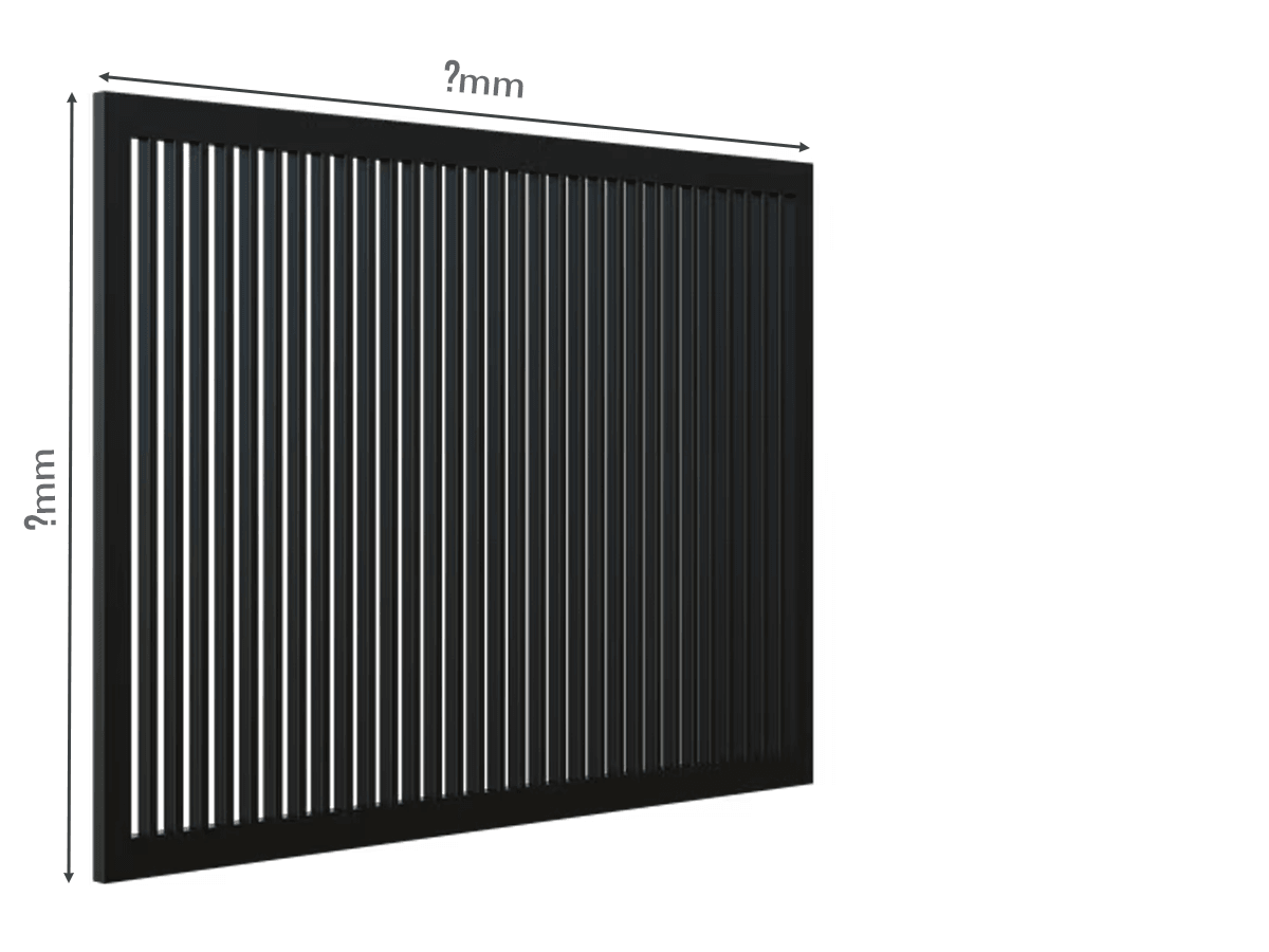 Gard Profilat INSIDE PAS 40 - Dimensiuni la COMANDA