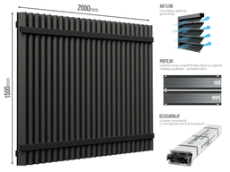 Gard Jaluze Vertical GJ/60 Model-150