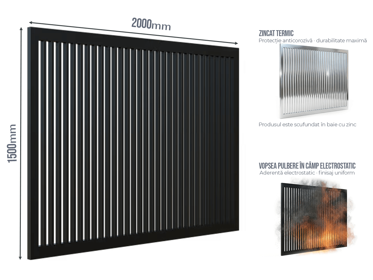 Gard Profilat INSIDE PAS 40 - Gard Profilat INSIDE PAS 40